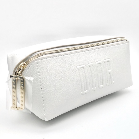 DIOR Bag White D Charm NEW - Picture 1 of 4